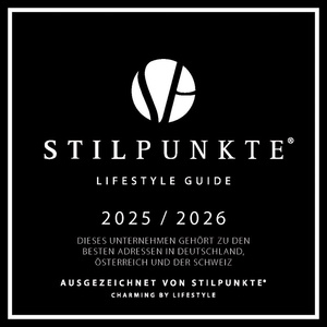 Siegel des Stilpunkte Lifestyle Guide: Reinigung Blank gehört zu den besten Adressen in Deutschland, Österreich und der Schweiz