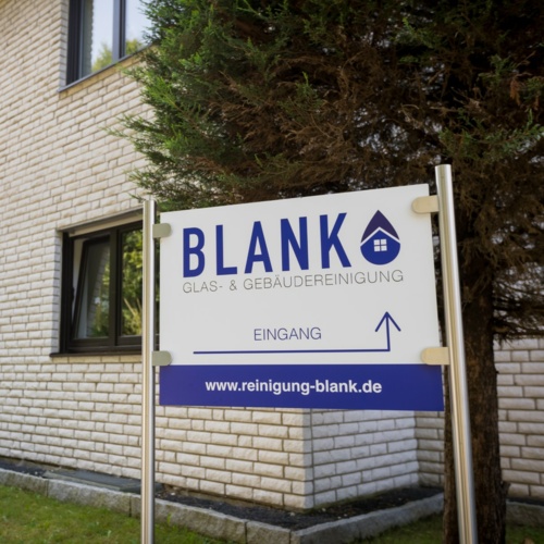 Blank_Glas_und_Gebaeudereinigung_unternehmensschild